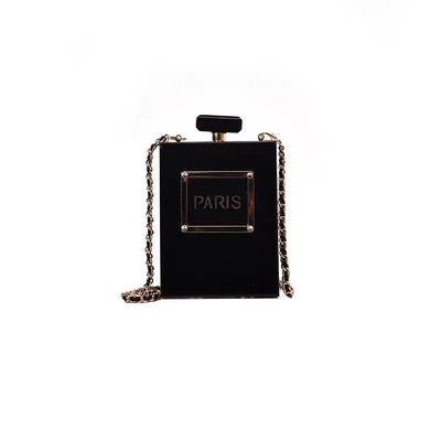 Paris Perfume Acrylic Clutch Bag - Shop Kpellé